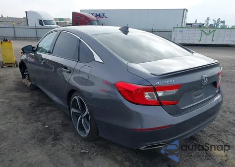 2018 Honda Accord Sport from USA, damaged, VIN 1HGCV1F34JA093088